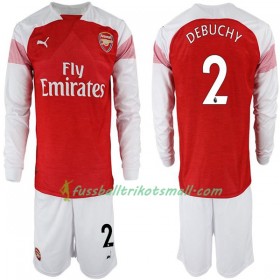 Fußballtrikots Arsenal Hector Bellerin 2 Kinder 2018-2019 Langarm Heimtrikotsatz kaufen